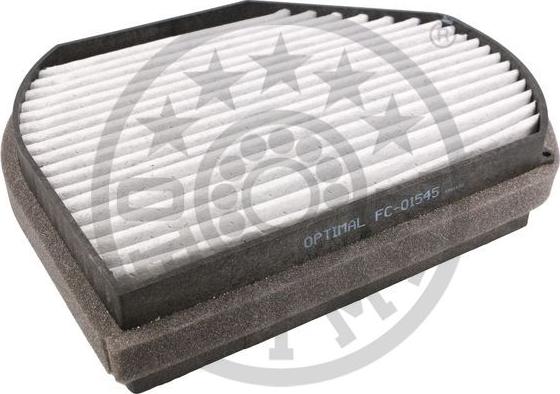 Optimal FC-01545 - Filter, interior air autospares.lv