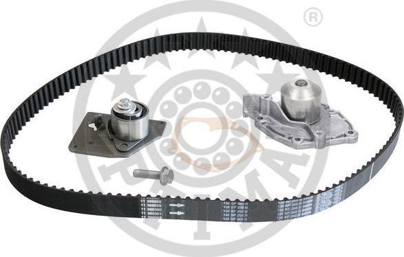 Optimal SK-1493AQ2 - Water Pump & Timing Belt Set autospares.lv