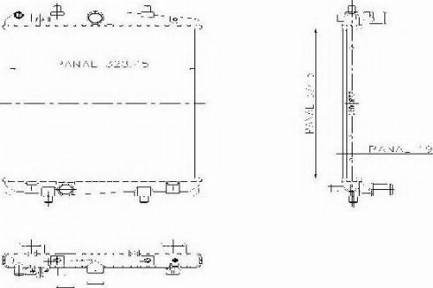 Ordonez 1020787815 - Radiator, engine cooling autospares.lv