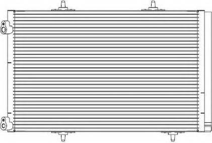 Ordonez 2065752 - Condenser, air conditioning autospares.lv