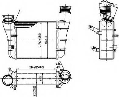 Ordonez 2066526 - Intercooler, charger autospares.lv