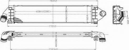 Ordonez 2066573 - Intercooler, charger autospares.lv