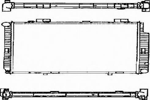 Ordonez 2060148 - Radiator, engine cooling autospares.lv