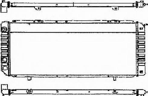 Ordonez 2060139 - Radiator, engine cooling autospares.lv