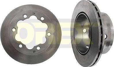 Orex 145022 - Brake Disc autospares.lv