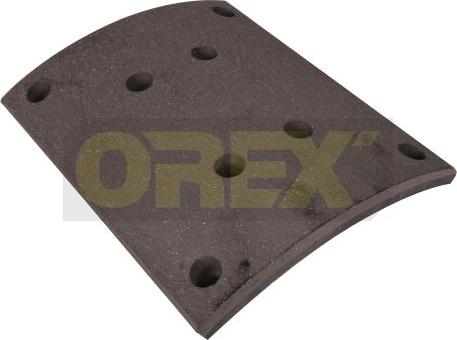 Orex 142009 - Brake Lining Kit, drum brake autospares.lv