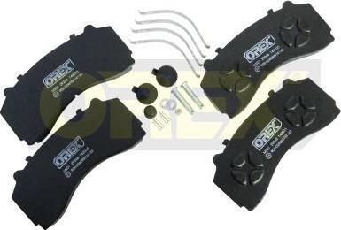Orex 142035 - Brake Pad Set, disc brake autospares.lv