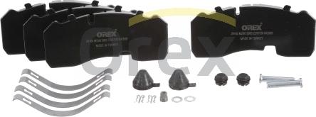 Orex 842069 - Brake Pad Set, disc brake autospares.lv