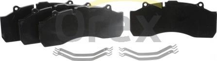 Orex 842075 - Brake Pad Set, disc brake autospares.lv