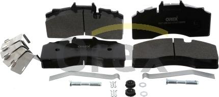 Orex 830079 - Brake Pad Set, disc brake autospares.lv