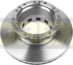 Orex 745007 - Brake Disc autospares.lv