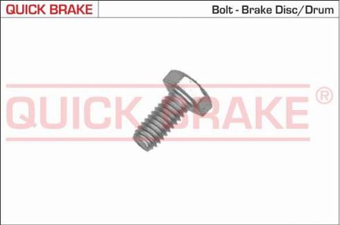 OJD Quick Brake 4904 - Bolt, brake caliper autospares.lv