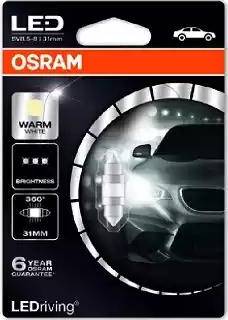 Osram 6497WW-01B - Bulb, reading light autospares.lv