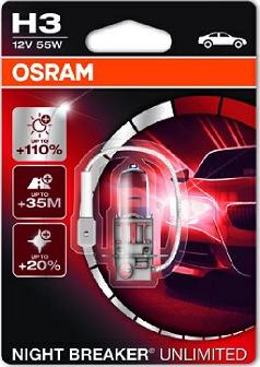 Osram 64151NBU-01B - Bulb, spotlight autospares.lv