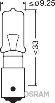 Osram 64138 - Bulb, indicator autospares.lv