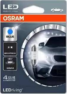 Osram 6431BL-01B - Bulb, reading light autospares.lv
