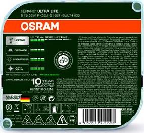 Osram 66140ULT-HCB - Bulb, spotlight autospares.lv