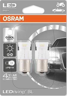 Osram 7458CW-02B - Bulb, fog / taillight autospares.lv