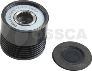 OSSCA 42236 - Pulley, alternator, freewheel clutch autospares.lv