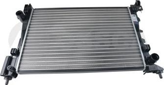 OSSCA 56421 - Radiator, engine cooling autospares.lv