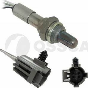 OSSCA 50701 - Lambda Sensor autospares.lv