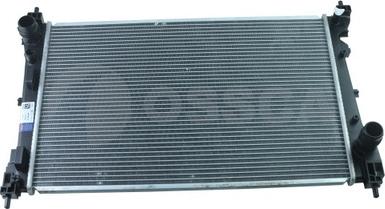 OSSCA 66508 - Radiator, engine cooling autospares.lv