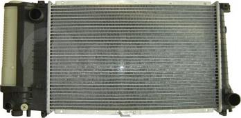 OSSCA 09583 - Radiator, engine cooling autospares.lv