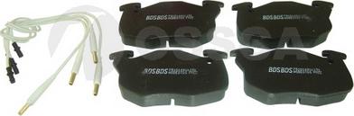 OSSCA 09655 - Brake Pad Set, disc brake autospares.lv