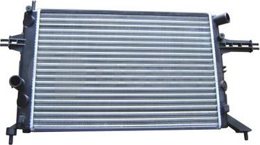 OSSCA 09633 - Radiator, engine cooling autospares.lv