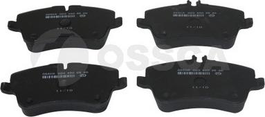 OSSCA 09112 - Brake Pad Set, disc brake autospares.lv