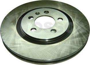 OSSCA 09874 - Brake Disc autospares.lv