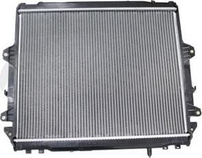 OSSCA 04697 - Radiator, engine cooling autospares.lv