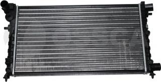 OSSCA 06042 - Radiator, engine cooling autospares.lv