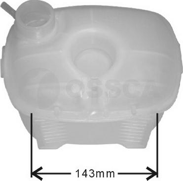 OSSCA 00781 - Expansion Tank, coolant autospares.lv