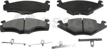 OSSCA 01174 - Brake Pad Set, disc brake autospares.lv