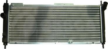 OSSCA 03263 - Radiator, engine cooling autospares.lv