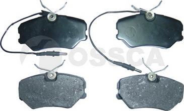 OSSCA 02932 - Brake Pad Set, disc brake autospares.lv