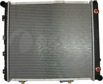 OSSCA 02536 - Radiator, engine cooling autospares.lv