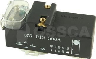 OSSCA 02124 - Regulator, passenger compartment fan autospares.lv