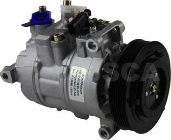 OSSCA 07312 - Compressor, air conditioning autospares.lv