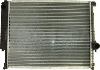 OSSCA 19646 - Radiator, engine cooling autospares.lv