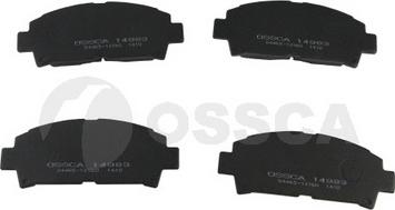 OSSCA 14983 - Brake Pad Set, disc brake autospares.lv