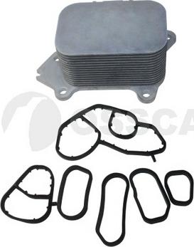 OSSCA 14449 - Oil Cooler, engine oil autospares.lv