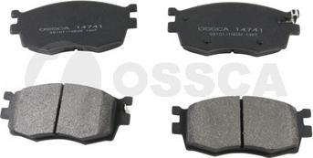 OSSCA 14741 - Brake Pad Set, disc brake autospares.lv