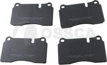 OSSCA 16497 - Brake Pad Set, disc brake autospares.lv