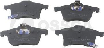 OSSCA 11812 - Brake Pad Set, disc brake autospares.lv