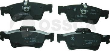 OSSCA 11746 - Brake Pad Set, disc brake autospares.lv