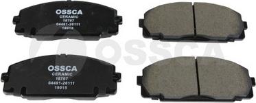 OSSCA 18707 - Brake Pad Set, disc brake autospares.lv