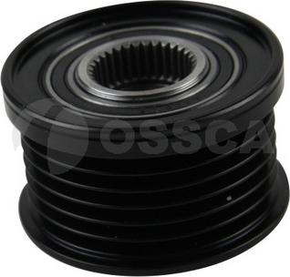 OSSCA 13949 - Pulley, alternator, freewheel clutch autospares.lv