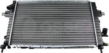 OSSCA 12389 - Radiator, engine cooling autospares.lv